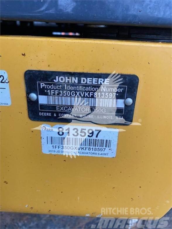 John Deere 350G LC Paletli ekskavatörler