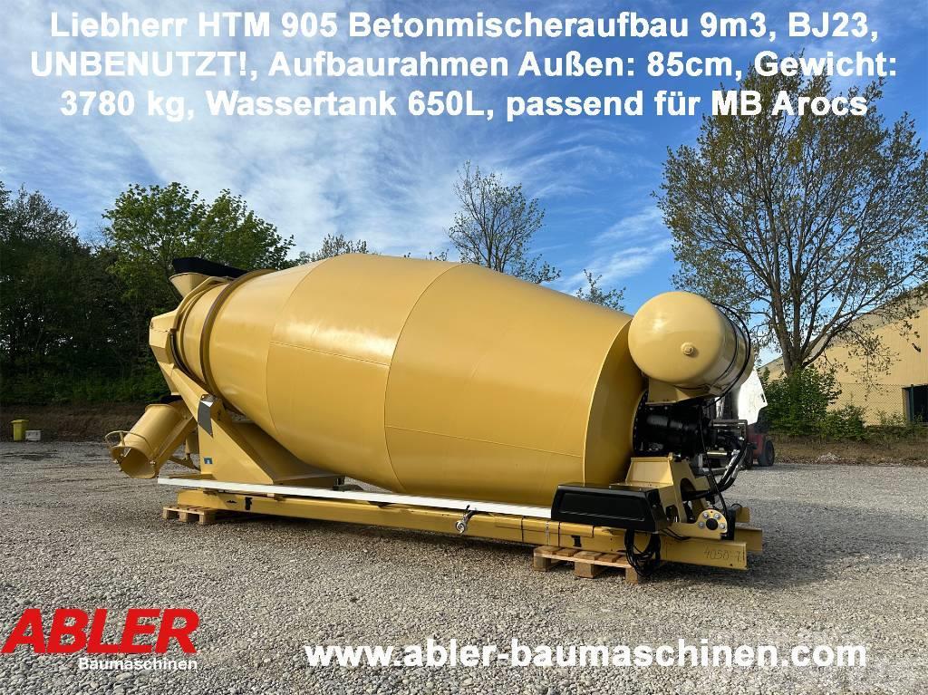 Liebherr HTM 905 Betonmischeraufbau 9m3 unbenutzt Mercedes Transmikserler