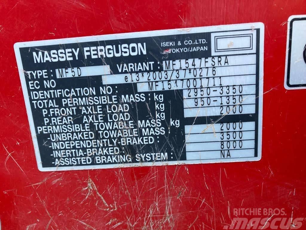 Massey Ferguson 1547 Traktörler