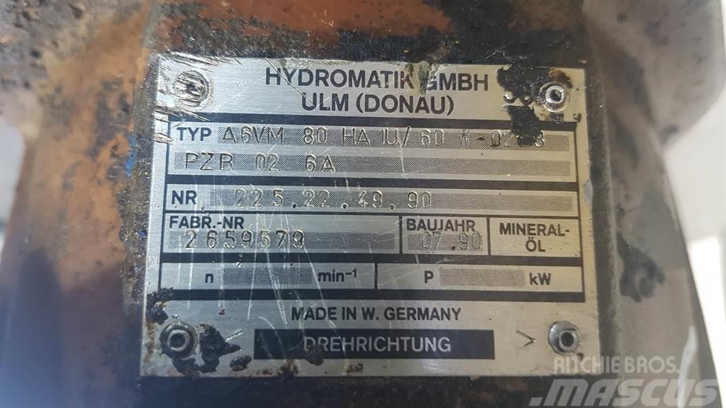 Hydromatik A6VM80HA1U/60W - Drive motor/Fahrmotor/Rijmotor Hidrolik