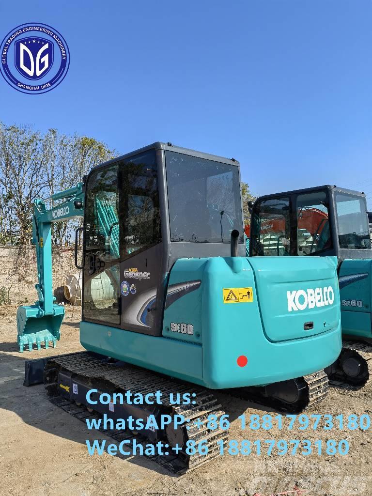 Kobelco SK60-8 Mini ekskavatörler, 7 tona dek