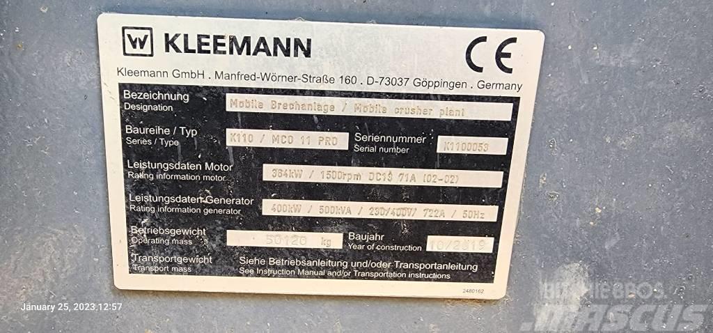 Kleemann MCO 11 PRO Kırıcılar