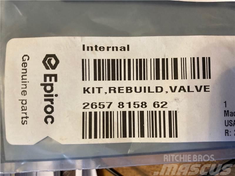 Epiroc (Atlas Copco) Valve Rebuild Kit - 57815862 Sondaj ekipmanı aksesuarları ve yedek parçaları