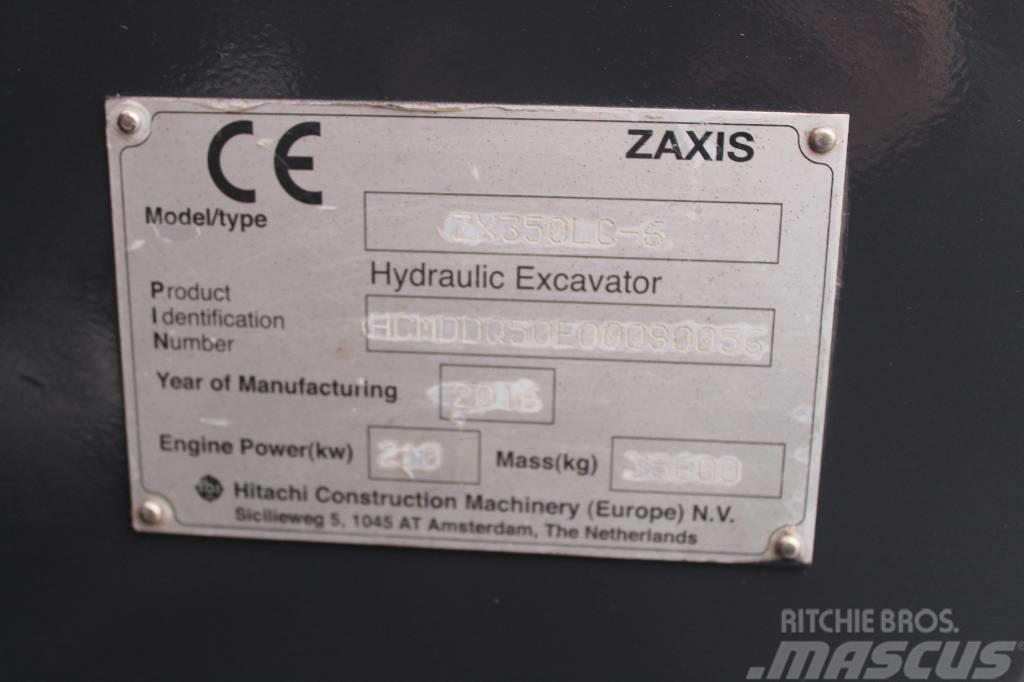 Hitachi ZX 350 LC-6 / 2 Kauhaa, Novatron 3D, Rasvari, Ym! Paletli ekskavatörler
