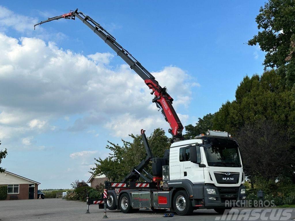 MAN TGS 26.420 2019!EURO6!! 6x2!! 36tm+JIB+LIER/WINCH! Hook lift trucks