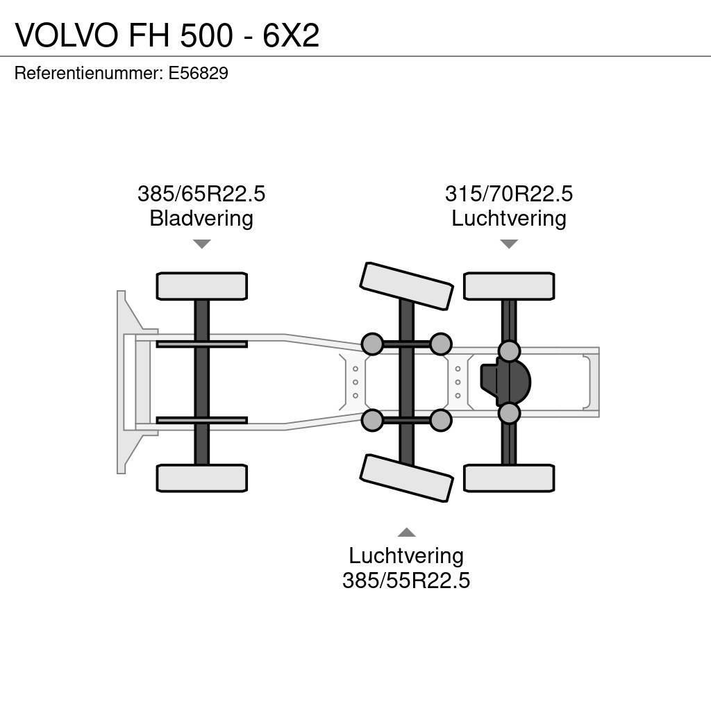 Volvo FH 500 - 6X2 Çekiciler