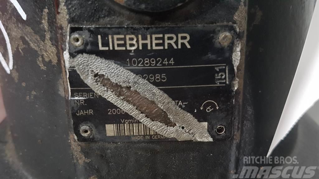 Liebherr 10289244 - Drive motor/Fahrmotor/Rijmotor Hidrolik