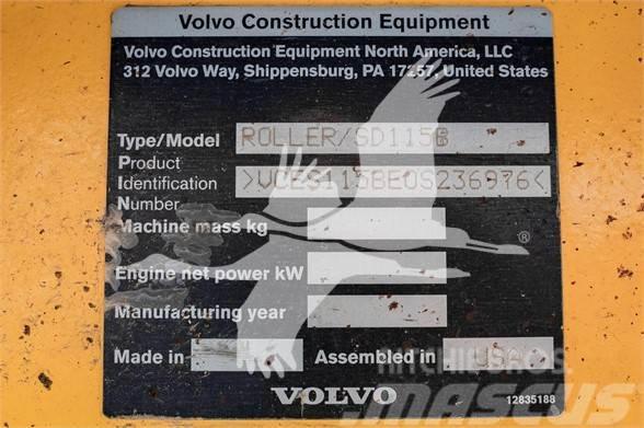 Volvo SD115B Tek tamburlu silindirler