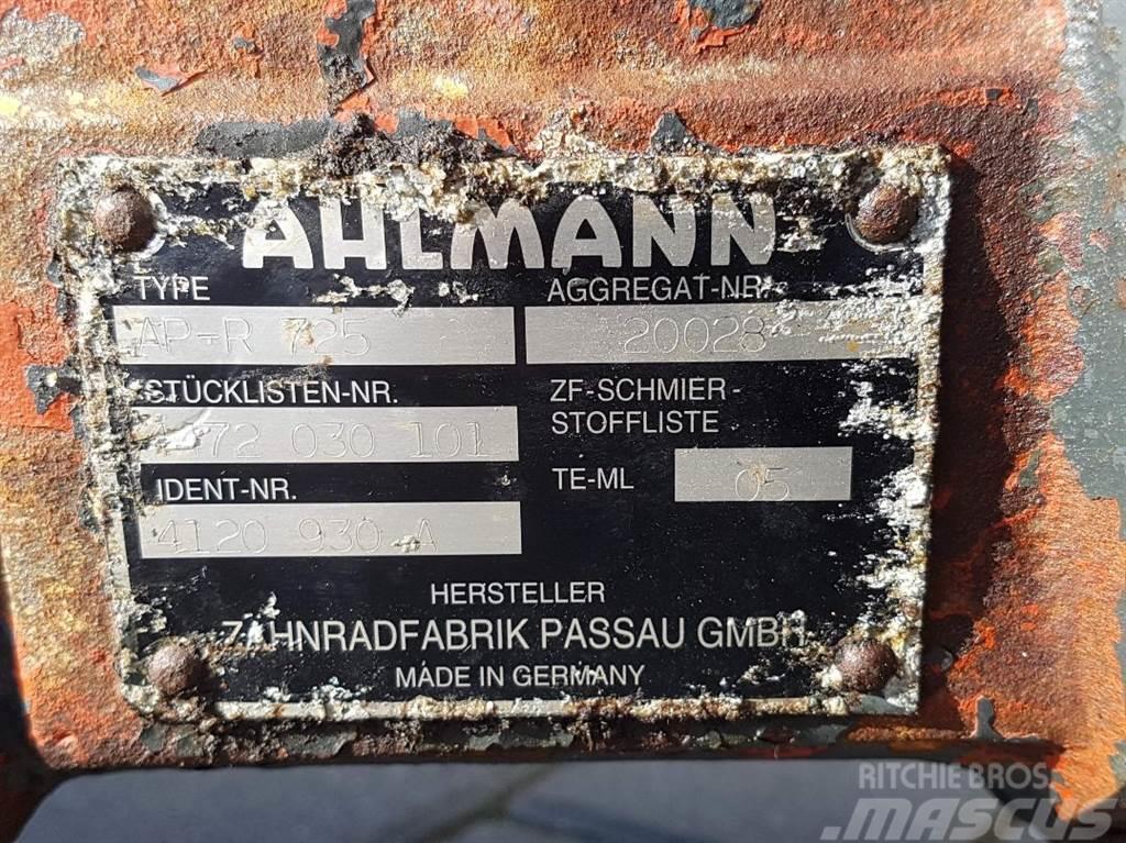 Ahlmann AL75-4120930A-ZF AP-R725-Axle/Achse/As Akslar