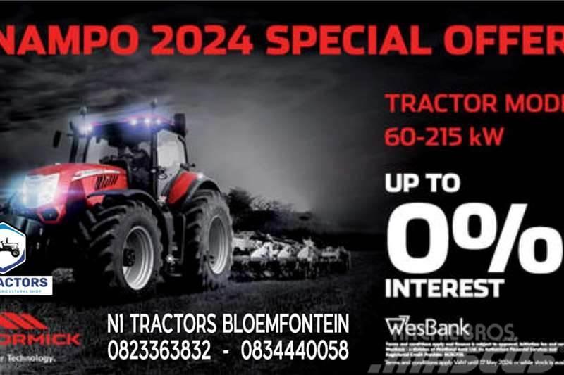 McCormick NAMPO 2024 SPECIAL McCORMICK 60-215KW TRACTORS Tractors