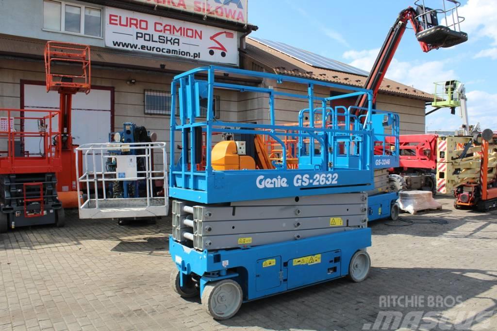 Genie GS 2632 - 10 m electric scissor work lift jlg 2630 Makasli platformlar
