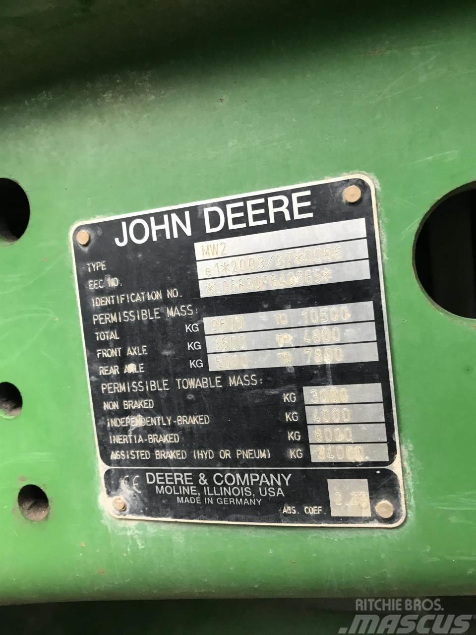 John Deere 6830 Premium Traktörler