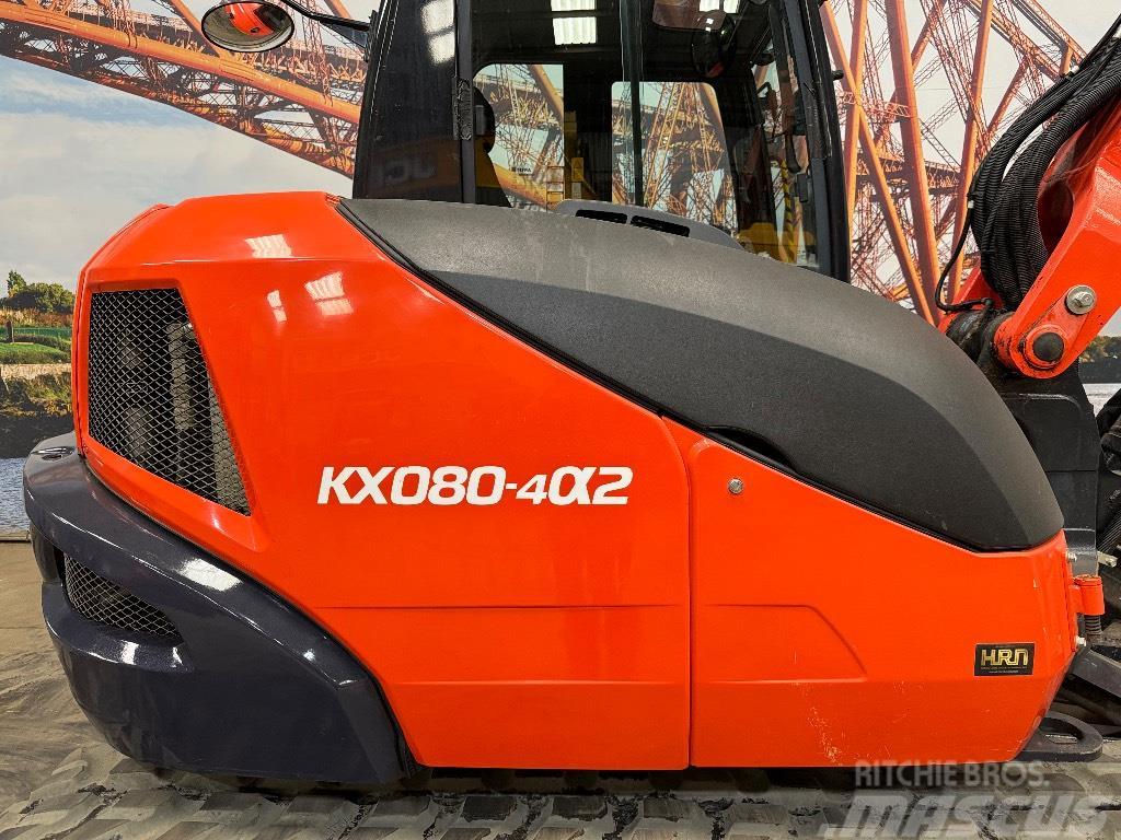 Kubota KX 080-4 Midi ekskavatörler 7 - 12 t
