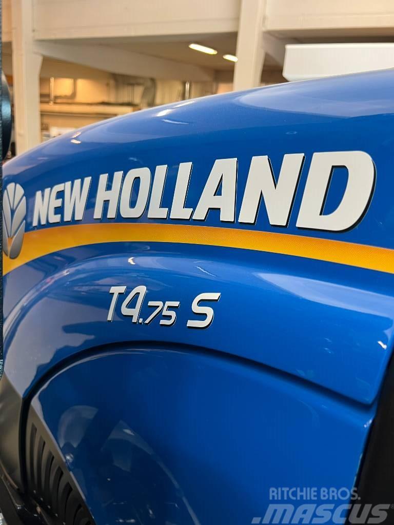 New Holland T4.75 S, Quicke X2S lastare omg.lev! Traktörler