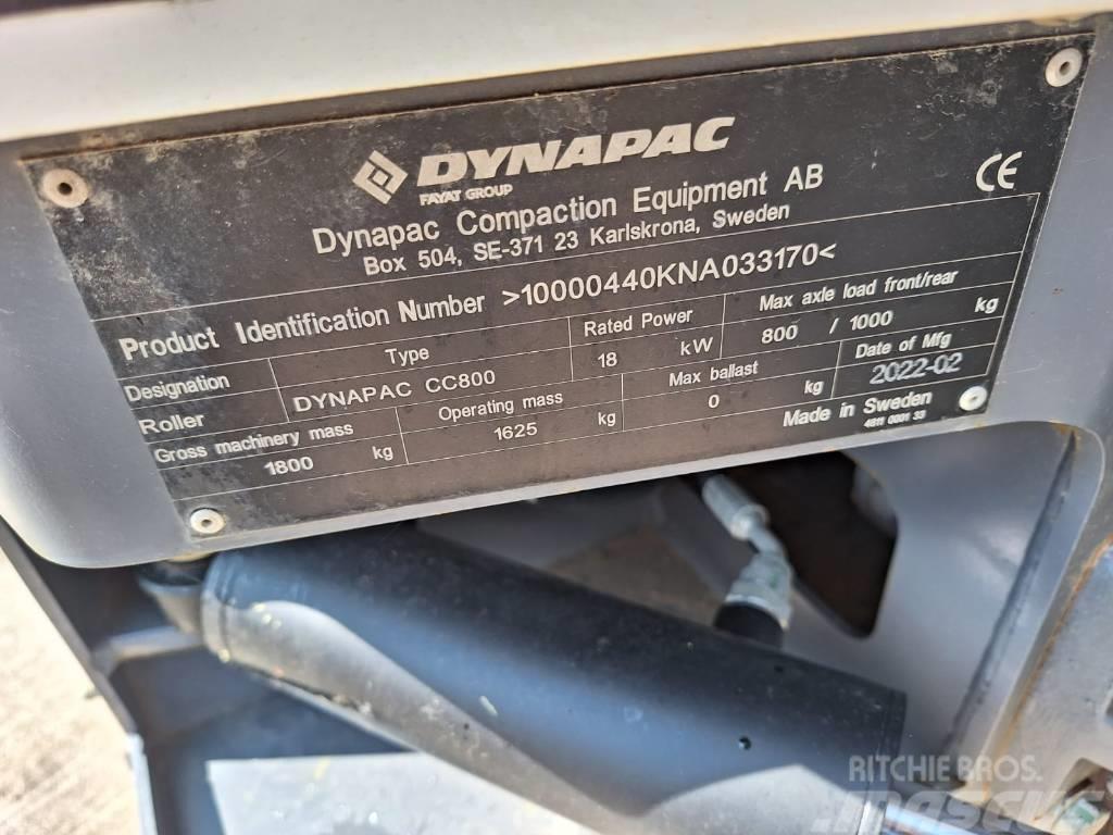 Dynapac CC800 Sıkıştırma tokmakları