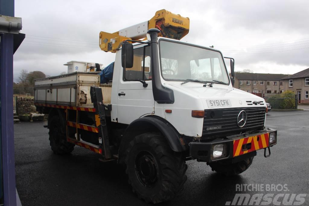 Unimog U1550L37 Reach truck - depo içi istif araçları