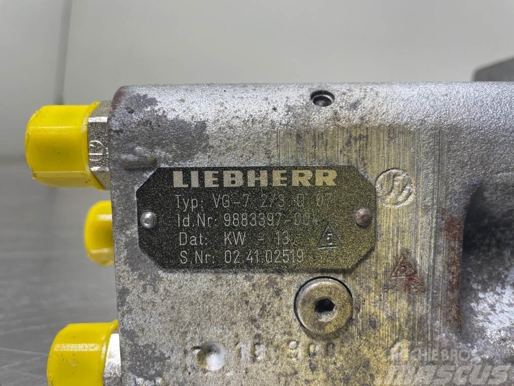 Liebherr A924B-9883397-Servo valve/Servoventil/Servoventiel Hidrolik