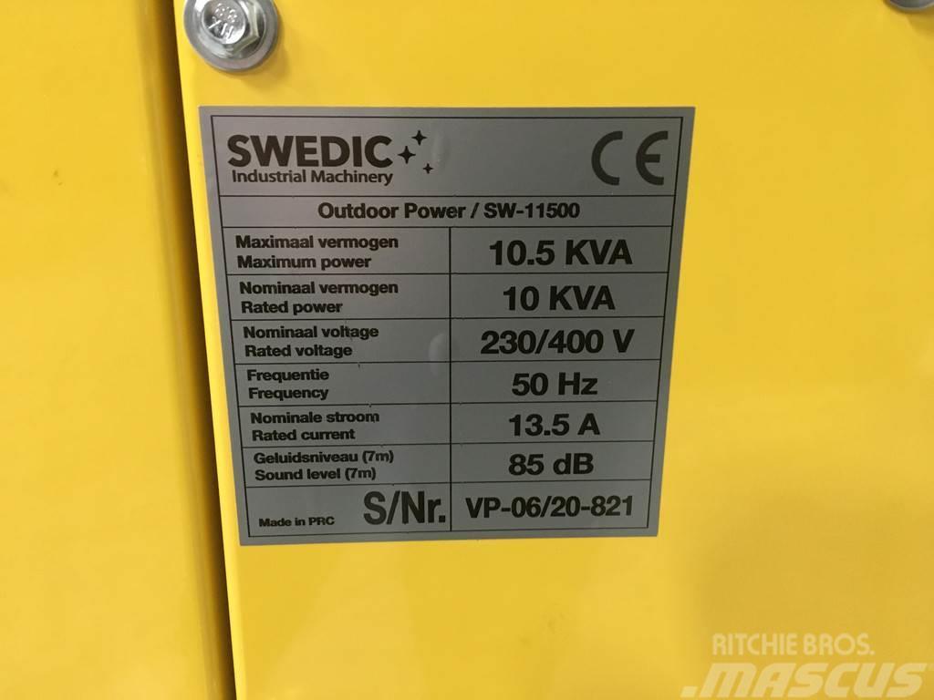  SWEDIC SW-11500 GENERATOR 10KVA NEW Dizel Jeneratörler