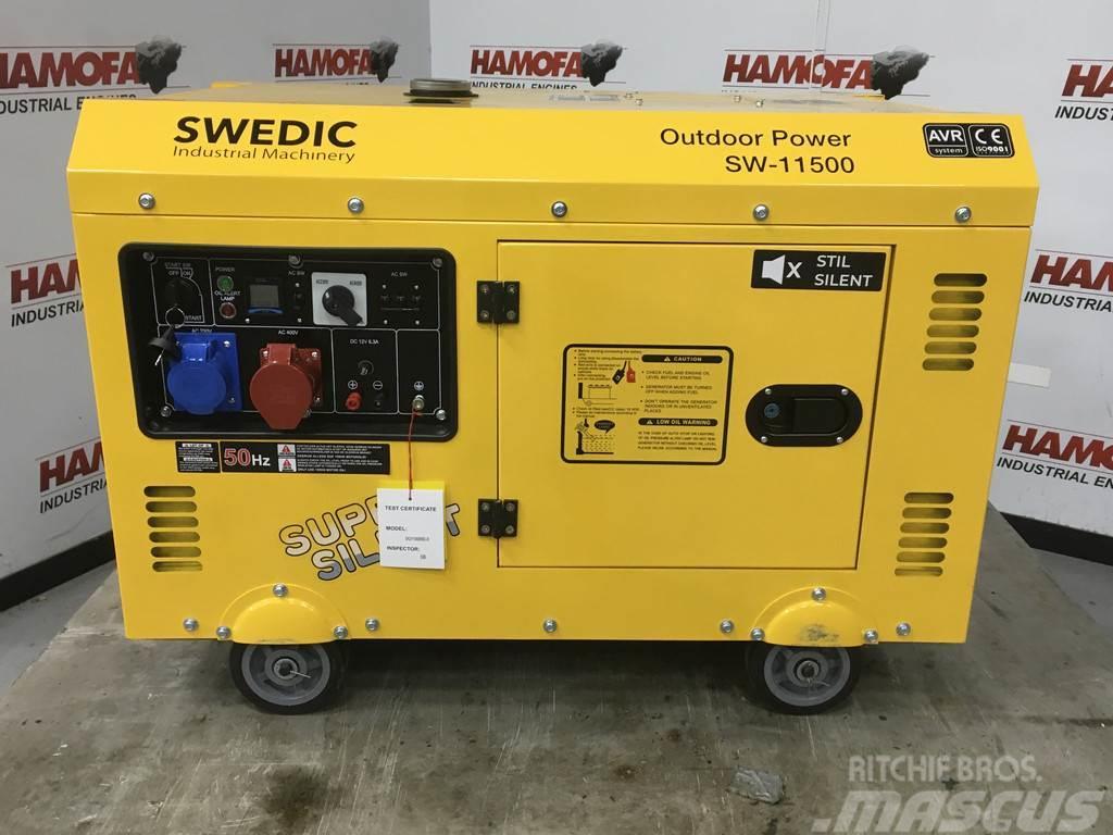  SWEDIC SW-11500 GENERATOR 10KVA NEW Dizel Jeneratörler