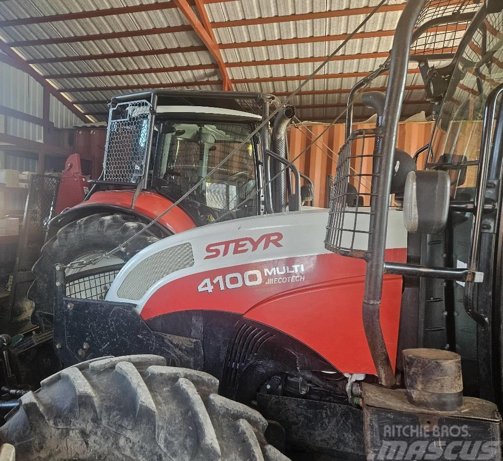 Steyr 4100 Orman traktörleri