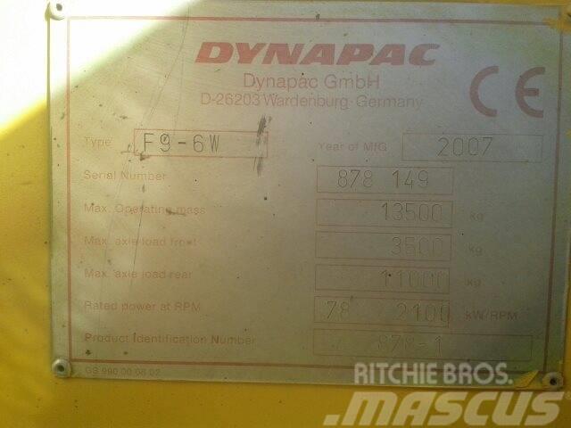 Dynapac F 9-6W Asfalt sericiler
