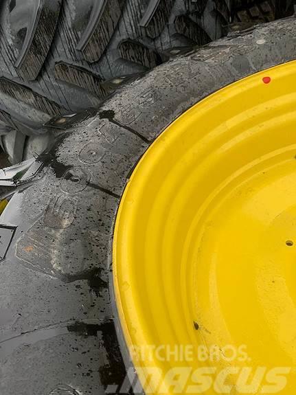 John Deere Hjul par: Trelleborg TM800 600/65R38 GKN gul 20 Tekerlekler
