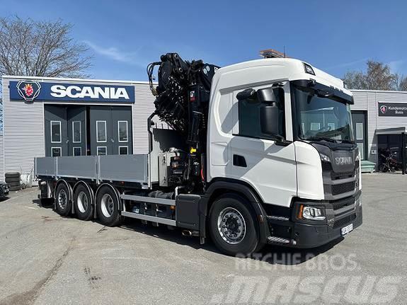 Scania G410B8x4*4NB Araç üzeri vinçler