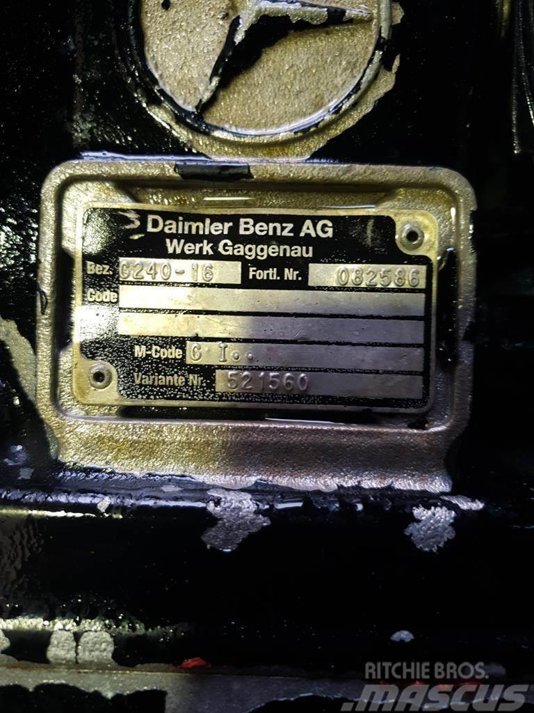 Mercedes-Benz ACTROS MP I G 240 - 16 ΜΕ INTARDER 115, ΗΛΕΚΤΡΟΝΙΚ Sanzumanlar