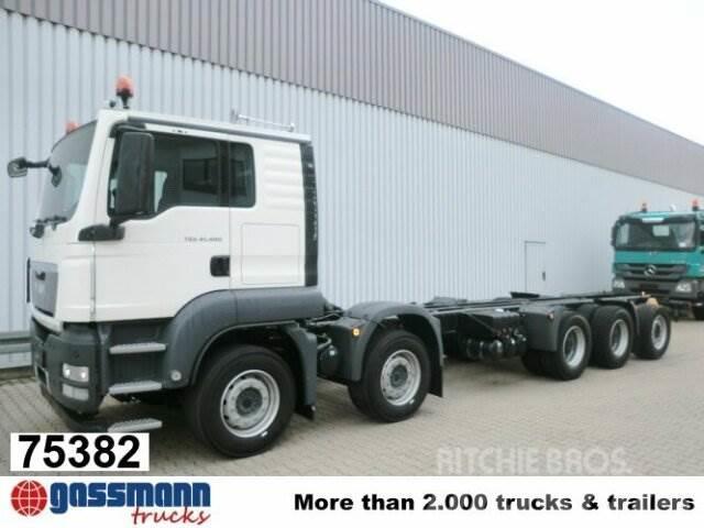 MAN TGS 50.480BB 10x4 Retarder, 3-f.NA Hook lift trucks