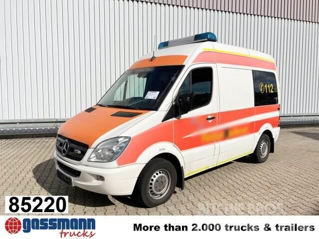 Mercedes-Benz Sprinter 313 CDI 4x2, EEV, Krankenwagen Kapali kasa kamyonetler