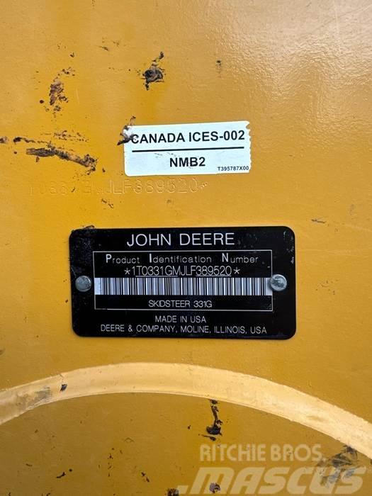John Deere 331G Skid steer loderler