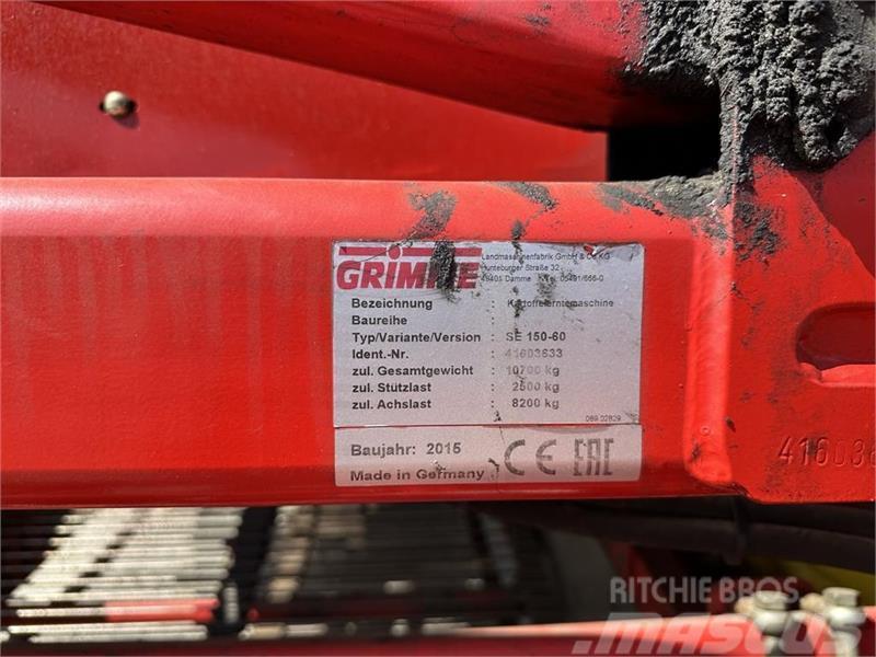 Grimme SE-150-60-NB Patates hasat makinalari