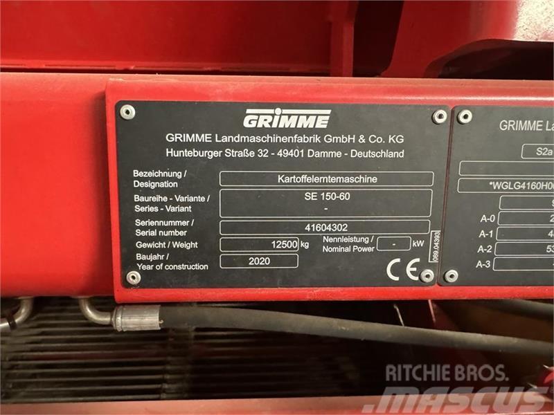 Grimme SE-150-60-UB XXL Patates hasat makinalari