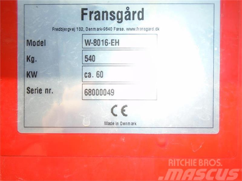 Fransgård W-8016-EH  m/ Radiostyring  Meget Velholdt Vinçler