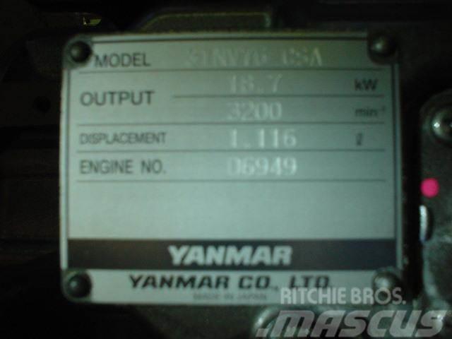 Yanmar 3TNV76-CSA Motorlar
