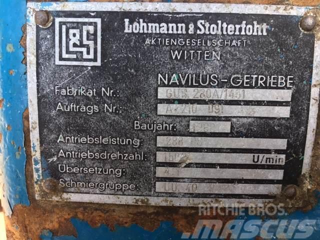  Lohmann & Stolterfoht gear type GUS 280A/1451 Sanzumanlar