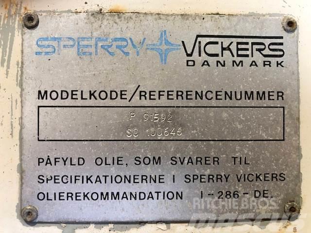  Sperry Vickers Danmark P91592 Powerpack Dizel Jeneratörler