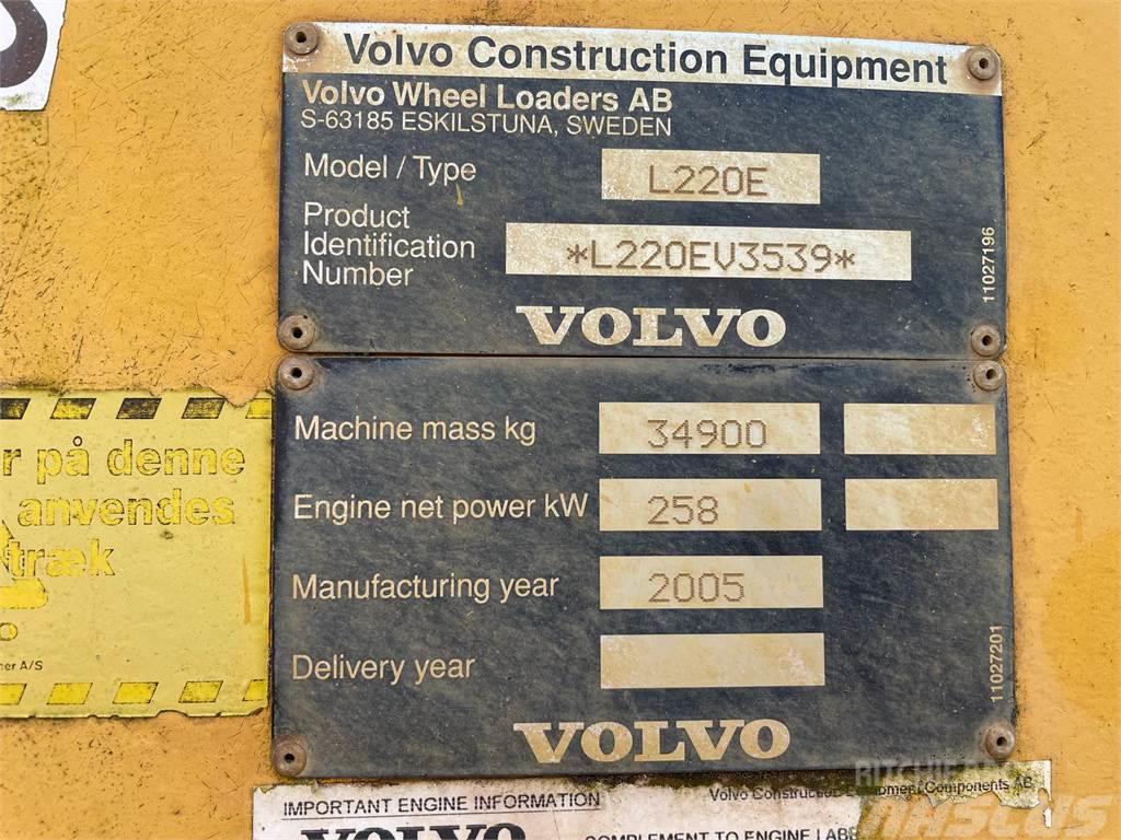 Volvo L220E læssemaskine til ophug Tekerlekli yükleyiciler