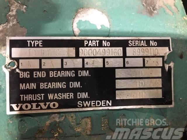 Volvo TD100A motor - kun til reservedele Motorlar