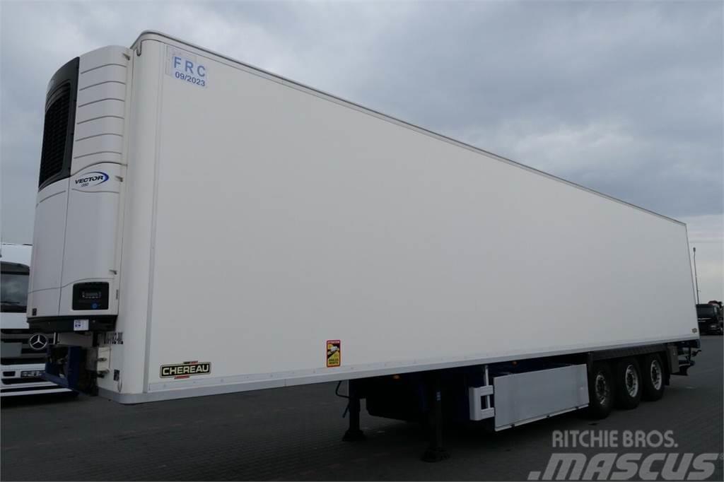 Chereau CHŁODNIA DOPPELSTOCK / VECTOR 1350 / SAF / 4500 MT Temperature controlled semi-trailers