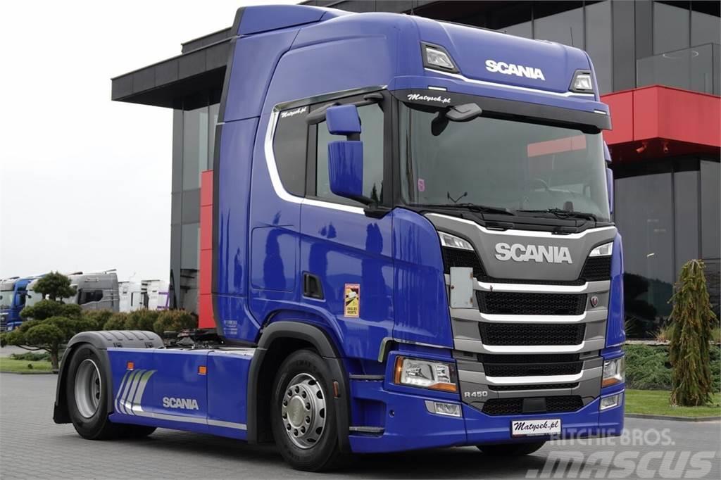 Scania R 450 / RETARDER / NOWY MODEL / OPONY 100 % Çekiciler