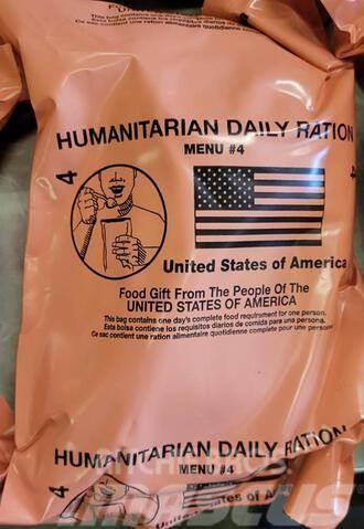  (6) Cases Humanitarian Daily Ration MRE Meals by S Diger