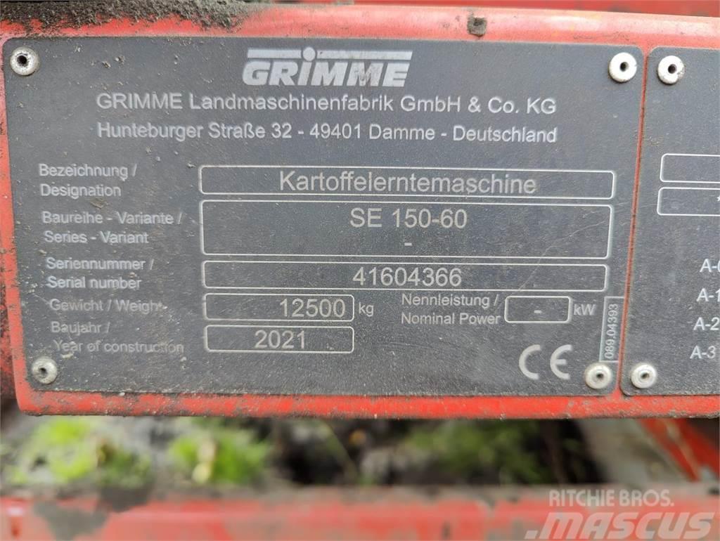 Grimme SE 150-60 UB Patates hasat makinalari