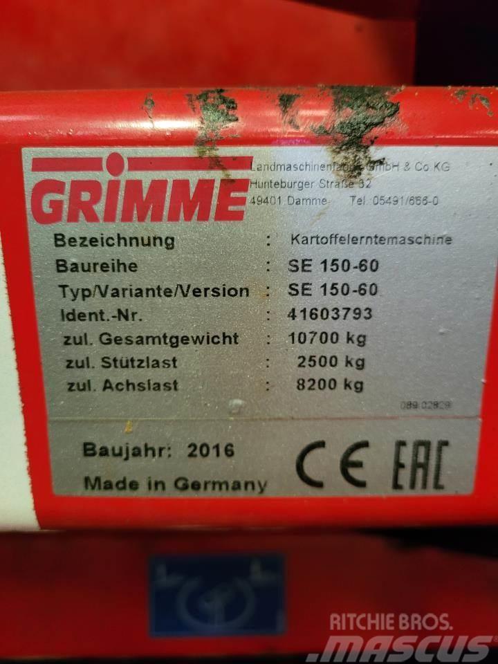 Grimme SE 170-60 XL Patates hasat makinalari