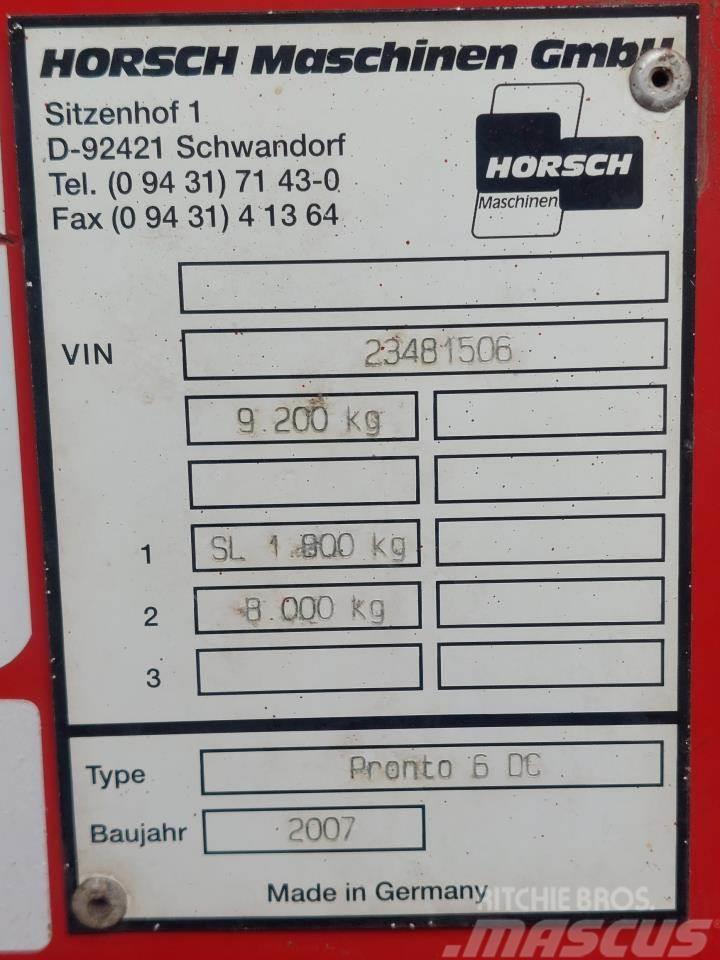 Horsch Pronto 6 DC med Doudrill Mibzerler