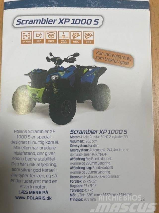 Polaris SCRABMBLER XP 1000 ATVler