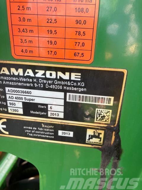 Amazone AD/KG4000 Kombine hububat mibzerleri