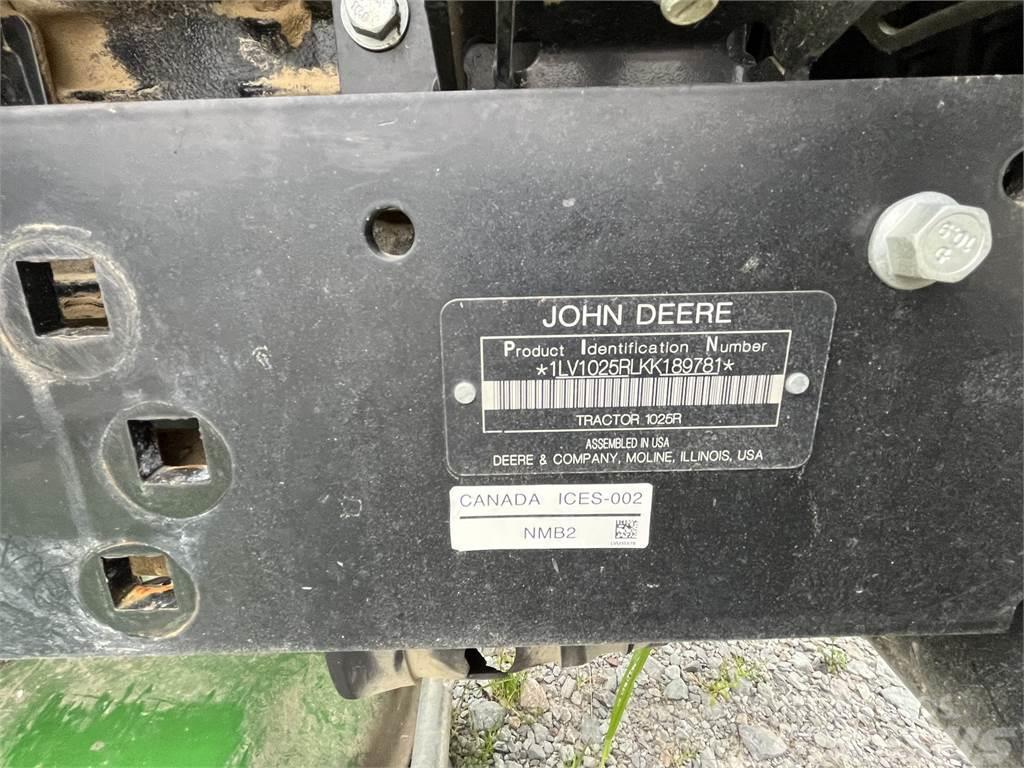 John Deere 1025R Traktörler