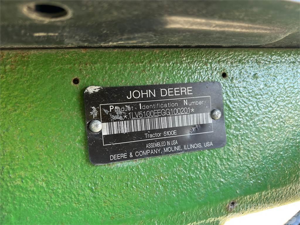John Deere 5100E Traktörler