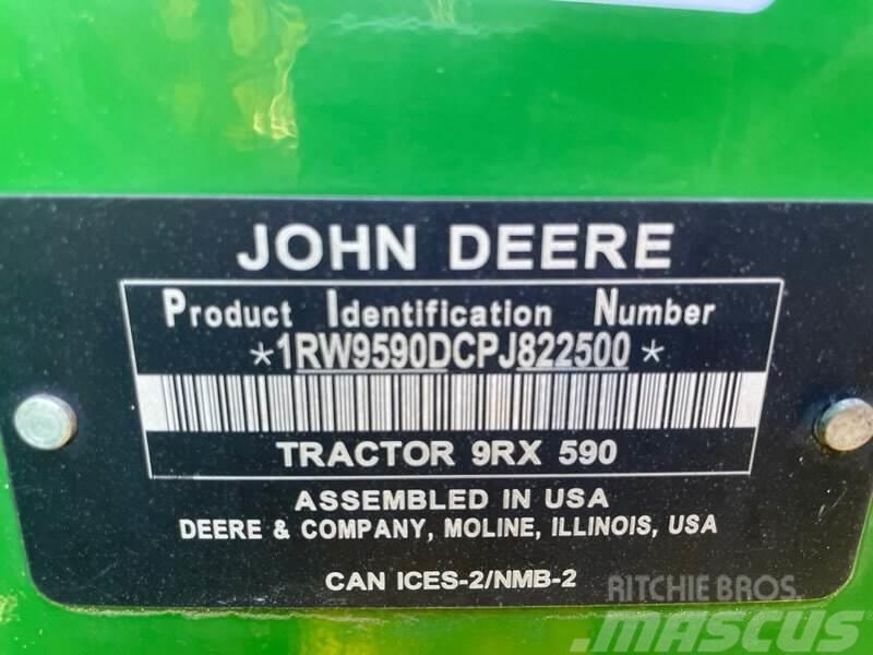 John Deere 9RX 590 Traktörler